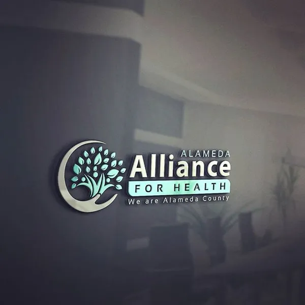 Alameda Alliance for Health healthcare logo design by Chachir