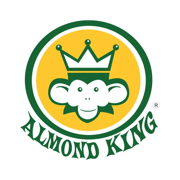 Almond King logo — dry fruits client of Chachir