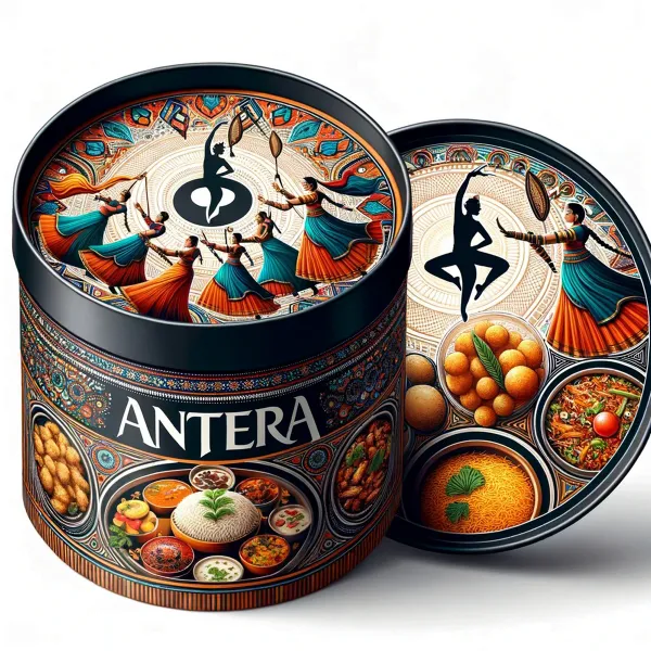 Antera printed tin — packaging design by Chachir