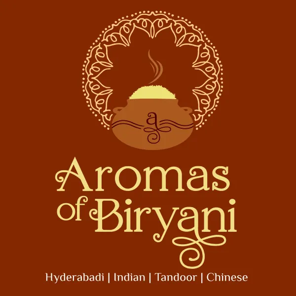 Aromas of Biryani logo — restaurant client of Chachir