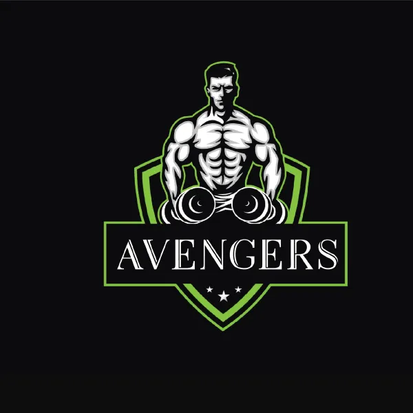 Avengers logo — fitness client of Chachir