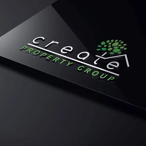 Create Property Group real estate logo design by Chachir