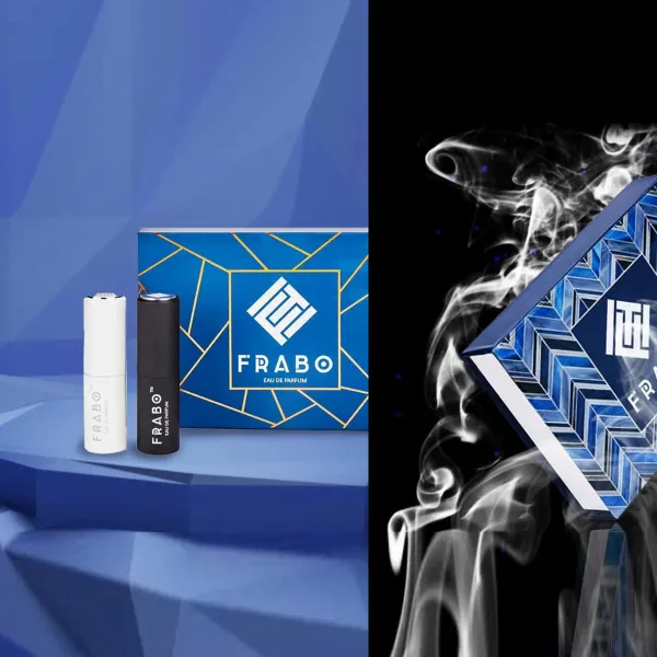 Frabo perfume box — packaging design by Chachir