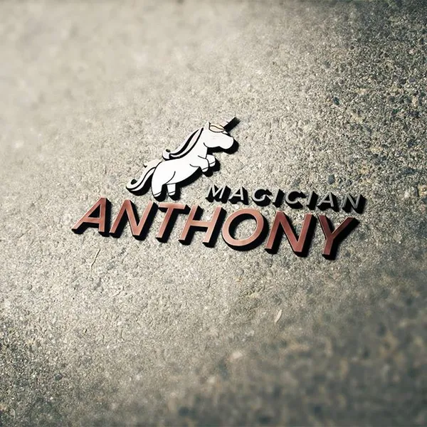 Magician Anthony entertainment logo design by Chachir