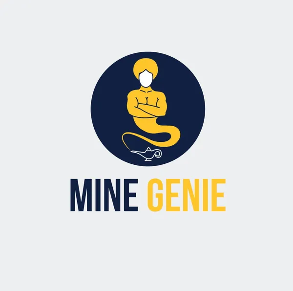 Mine Genie logo design by Chachir