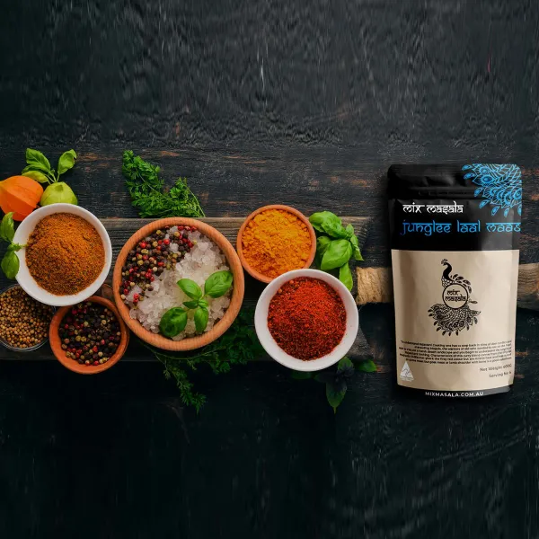 Mix masala spice pouch — packaging design by Chachir