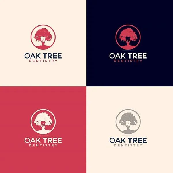 Oak Tree Dentistry dental clinic logo design by Chachir