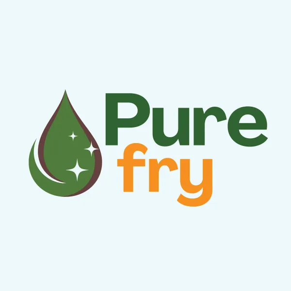 Pure Fry logo — client of Chachir