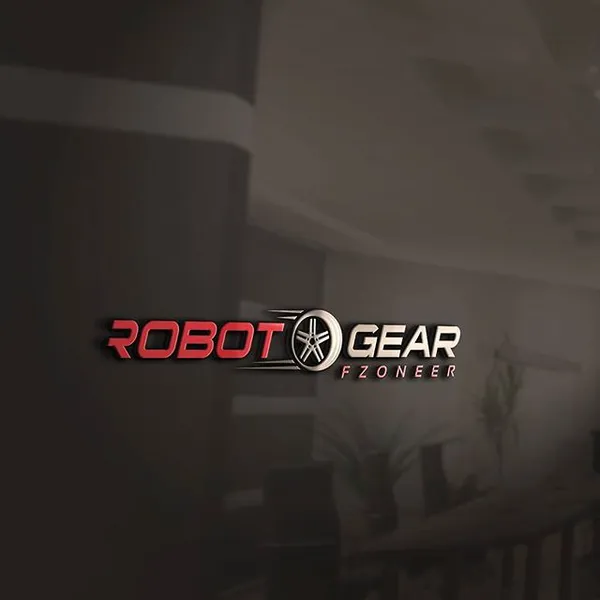 Robot Gear logo design by Chachir