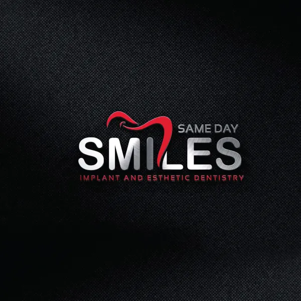 Same Day Smiles logo — dental clinic client of Chachir