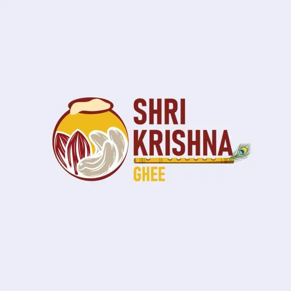 Shri Krishna Ghee logo — dairy client of Chachir