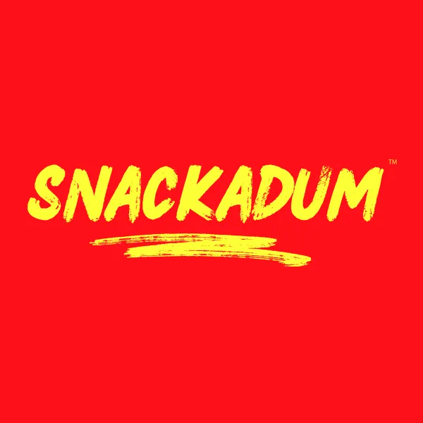 Snackadum logo — snacks client of Chachir