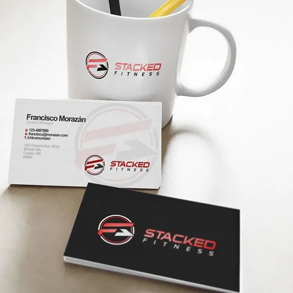 Stacked Fitness logo design by Chachir