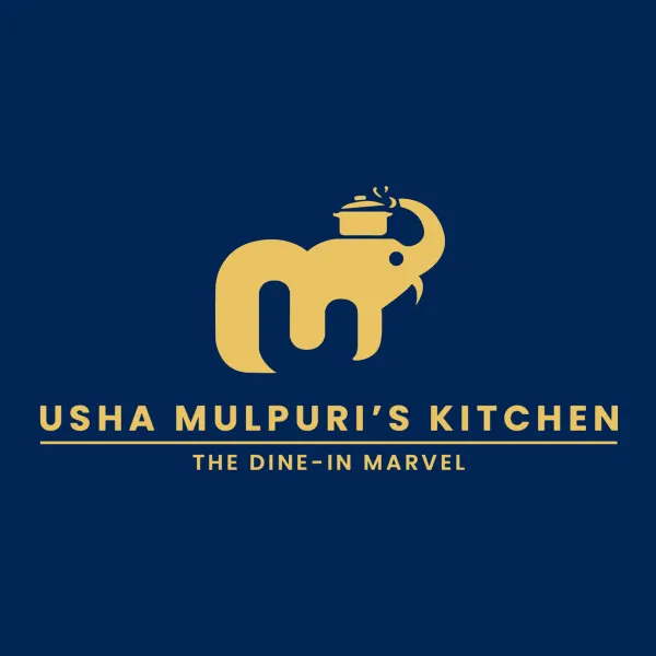 Usha Mulpuri's Kitchen logo — restaurant client of Chachir