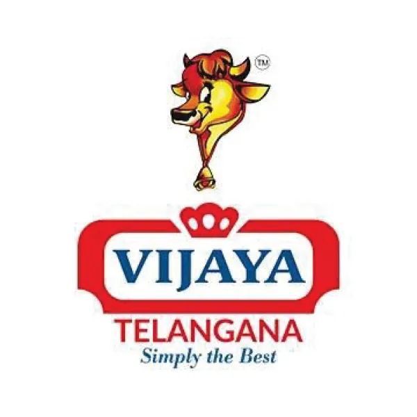 Vijaya Telangana logo — dairy client of Chachir