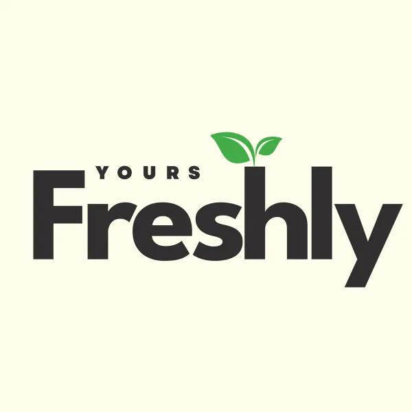 Yours Freshly logo — foods client of Chachir